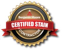 Benjamin Moore Certified Stain Contractor