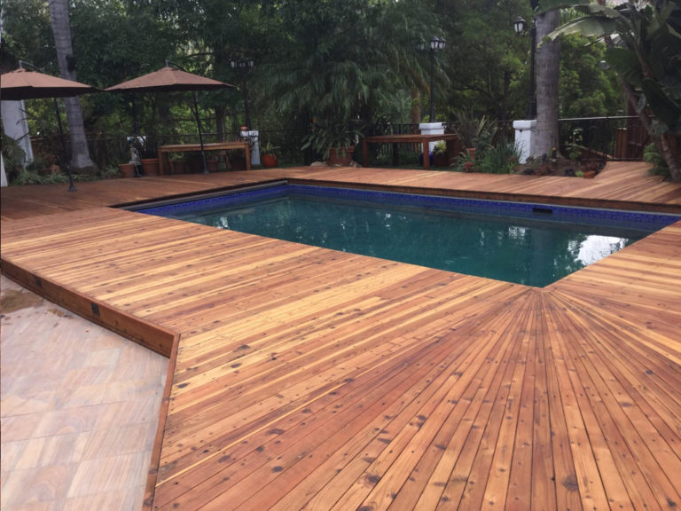 Redwood Deck Refinishing in Los Angeles, CA Teak Master