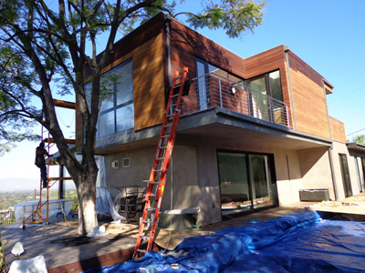 Los Angeles Wood Home Restoration In Progress