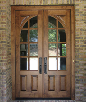 Wood Front Door Refinished By Teak Master