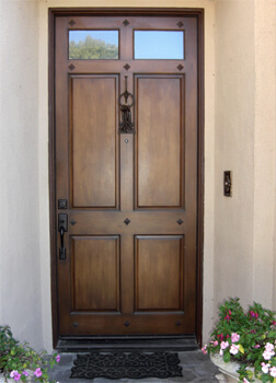 Refinished Front Door By Teak Master