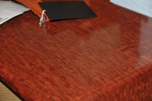 a bubinga table top