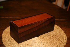 pink ivory wood box