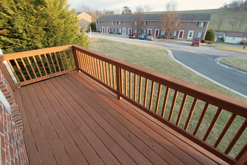 Outdoor Deck in a Residential Neighborhood