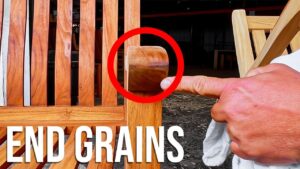 Refinishing Wood End Grain Considerations