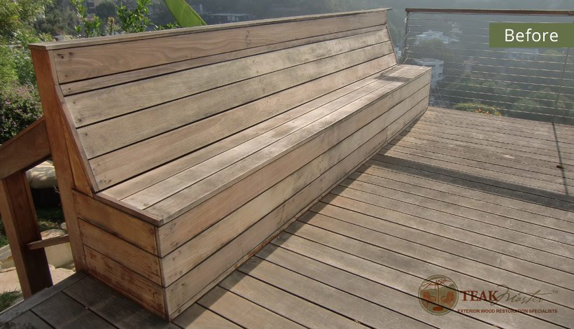 Ipe Wood Deck Refinishing Los Angeles, Orange County