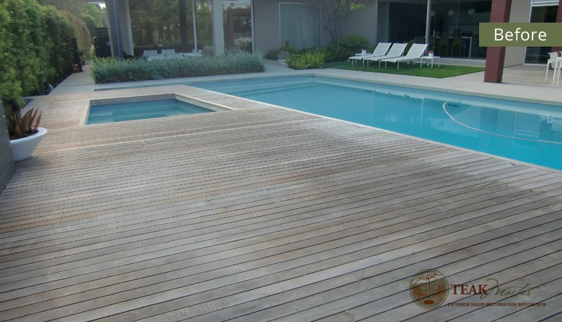 Ipe Wood Deck Refinishing Los Angeles, Orange County