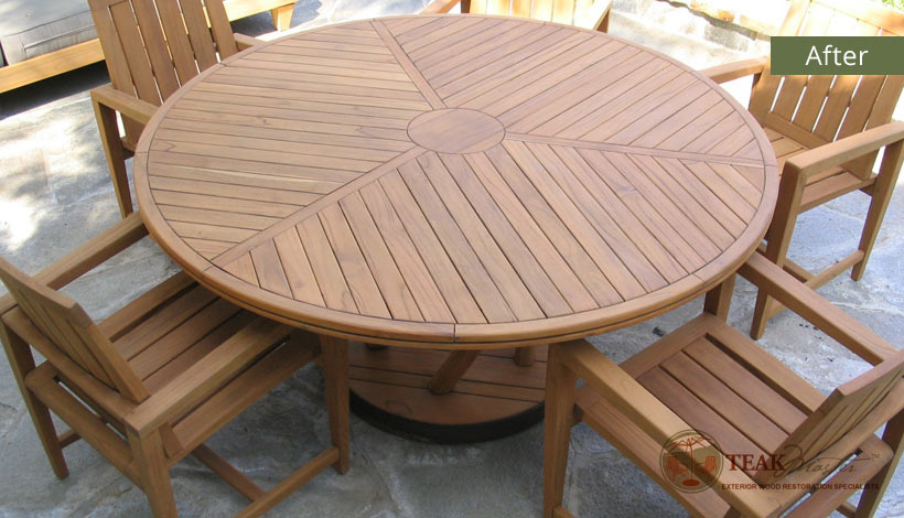 Teak Restoration Service - After