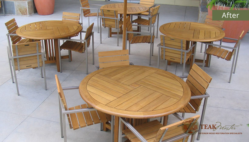 Teak Refinishing and Restoration Service in Orange County CA